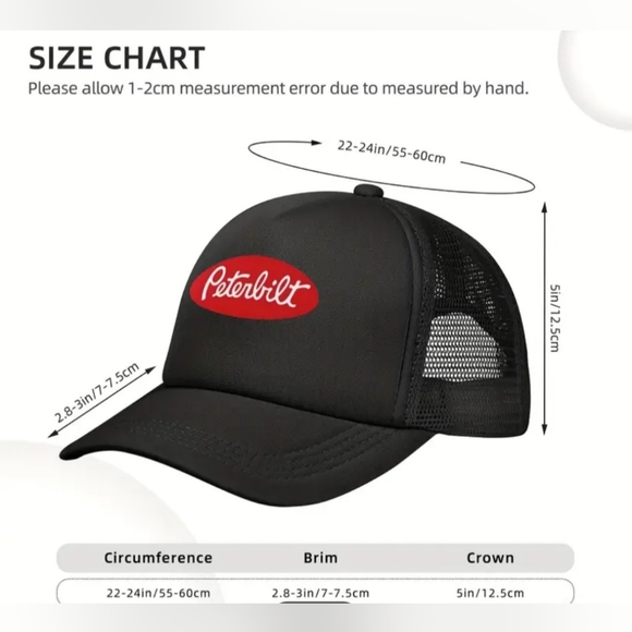 New Peterbilt hat cap.  Peterbilt Belt buckles and pins available - Picture 5 of 5